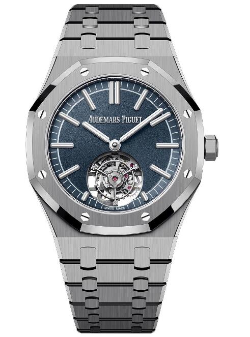 Audemars Piguet Royal Oak Selfwinding Flying Tourbillon 41mm Watch Replica 26730TI.OO.1320TI.01